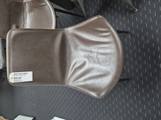 Brown Leather Dining Chair (2 Only)