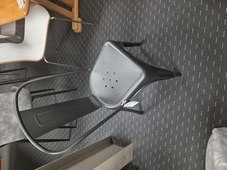 Black Metal Dining Chair (6 Only)