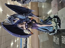 Sorceress with Loyal Dragon