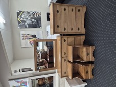 Oak 4 Piece Bedroom Suite