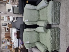 Green Wingback Chair (2 Available)