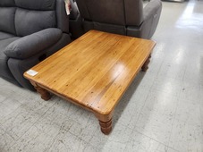 COFFEE TABLE PINE LARGE SQUARE
