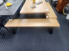 BENCH SEAT ORLANDO OAK TIMBER-PECAN