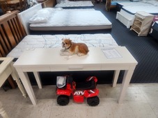 HALL TABLE WHITE