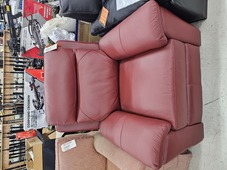 Charm Red Leather Chair