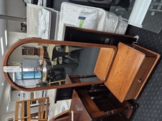 Dress Mirror with Drawer