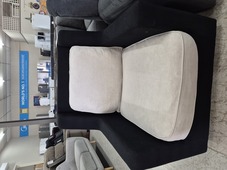 Black & White Lounge Chair (2 in Stock)