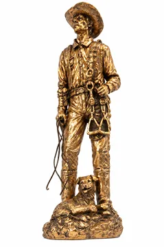 Bronze plated rancher