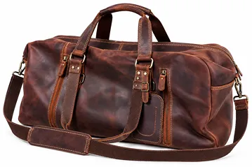 Weekend bag voyager leather Sandel