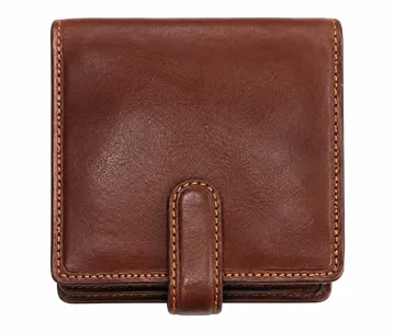 Leather heritage collection men's RFID BI-FOLD wallet cognic brown