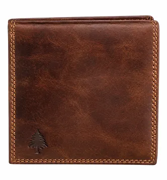 Leather men's BI-FOLD slim wallet Auckland Sandel