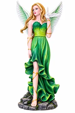 Beautiful Angel With Dove