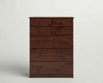 Kingston 7 Drawer Highboy | Pine