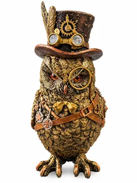 Steampunk owl