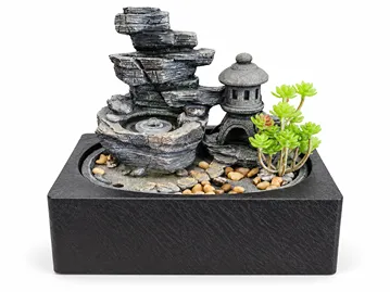 Water feature Japanese garden
