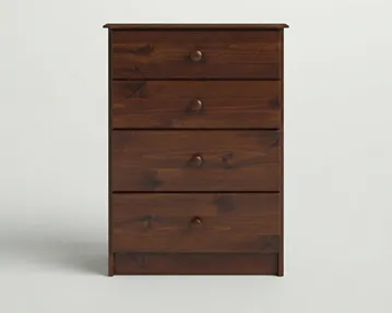 Kingston 4 Drawer Tallboy | Pine